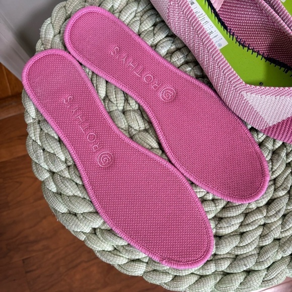 Rothy’s The Flat Breast Cancer Awareness Limited Edition Pink Ballet Flats - Picture 9 of 15